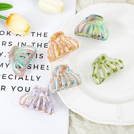 Заколки для волос с когтями из ацетата целлюлозы (смола), оболочка