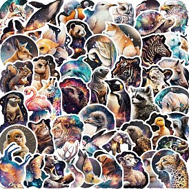 50Pcs PVC Adhesive Waterproof Stickers Self-Adhesive Stickers, for DIY Photo Album Diary Scrapbook Decoration