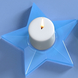 DIY Silicone Molds, for Candlestick Making, Resin Casting Pendant Molds, For UV Resin, Epoxy Resin Molds Making, Star