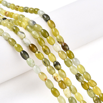 Природного нефрита Xiuyan бисер нитей, рис