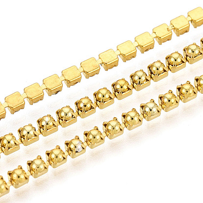 Цепочки из железа и АБС-пластика с имитацией жемчуга, цепочки из искусственного жемчуга ABS, с катушкой, платина