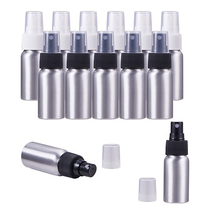 Vaporisateurs en aluminium rechargeables, salon de coiffure coiffeur, bouteille de pulvérisation d'eau, platine