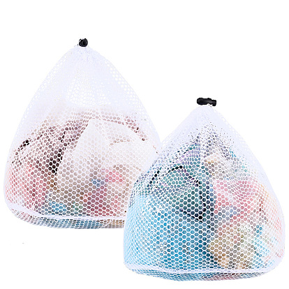 2 шт. 2 стили полиэстеровые мешки для белья со шнурком, органайзер для грязной одежды, прямоугольные