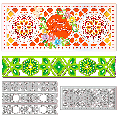 Углеродистая сталь разрезает трафареты, для diy scrapbooking, Фотоальбом, декоративная бумага для тиснения, цвет нержавеющей стали