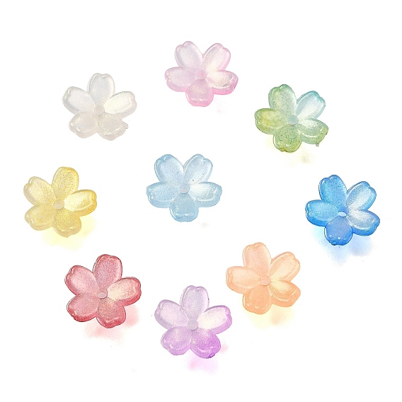 Акриловый шарик крышки, цветок