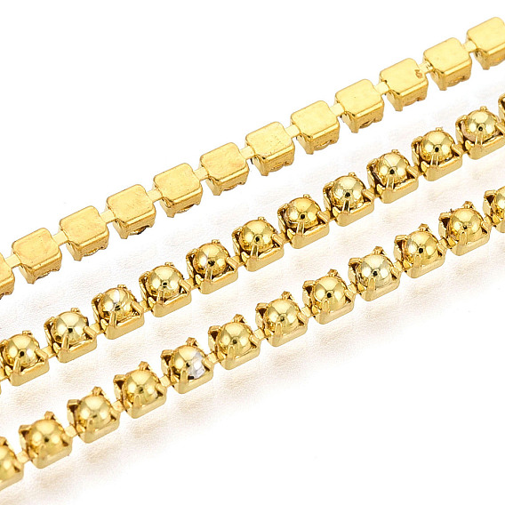 Цепочки из железа и АБС-пластика с имитацией жемчуга, цепочки из искусственного жемчуга ABS, с катушкой, платина