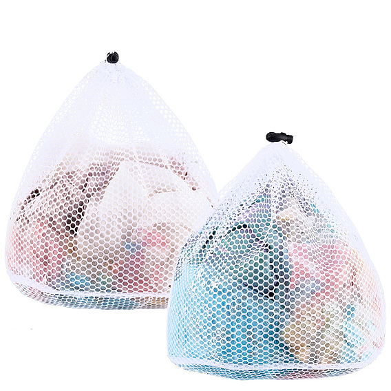 2 шт. 2 стили полиэстеровые мешки для белья со шнурком, органайзер для грязной одежды, прямоугольные