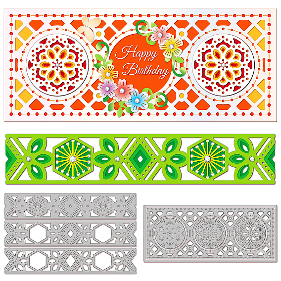 Углеродистая сталь разрезает трафареты, для diy scrapbooking, Фотоальбом, декоративная бумага для тиснения, цвет нержавеющей стали