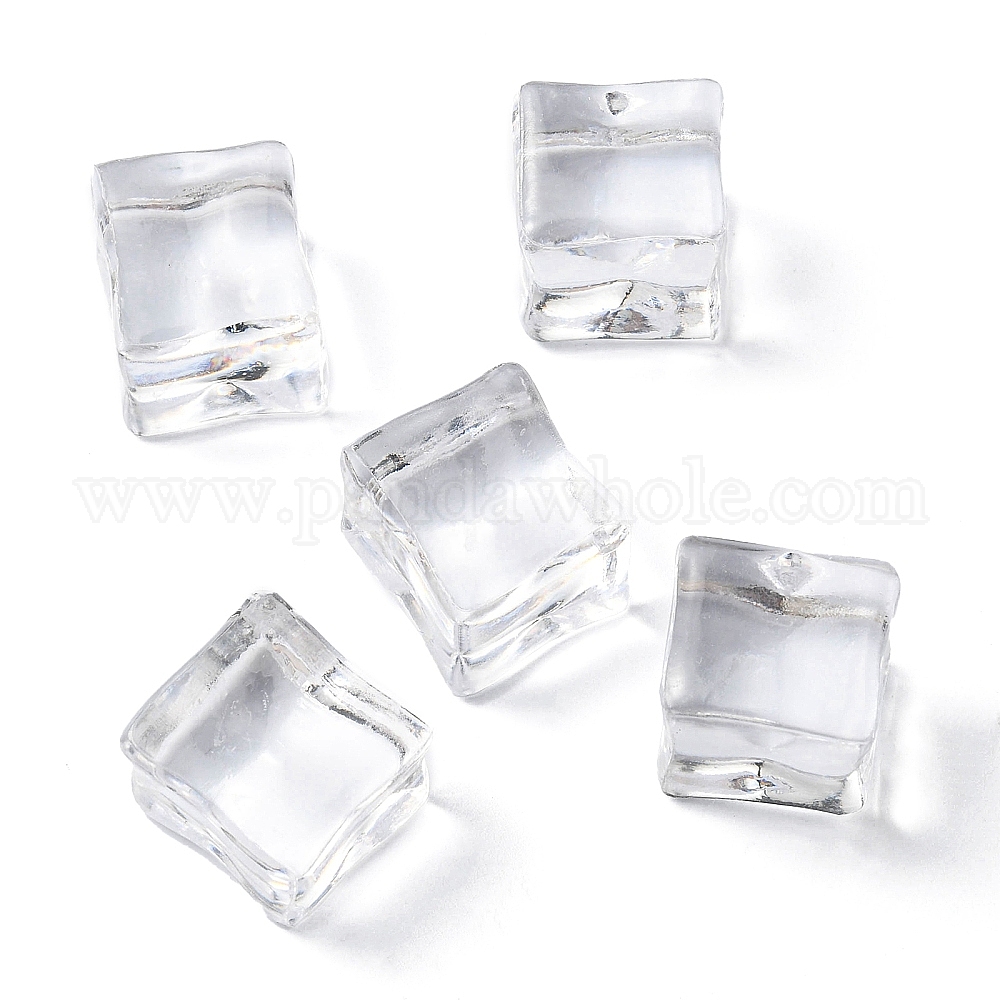 Buy Resin CLEAR ICE CUBES Crystal Clear Transparent Ice Cubes for