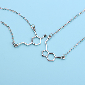 Кулоны из цинкового сплава с химическими символами для мужчин и женщин.