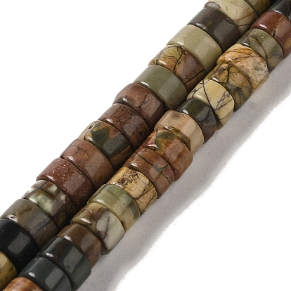 Натуральные нити из бисера пикассо, диск, Heishi бусы