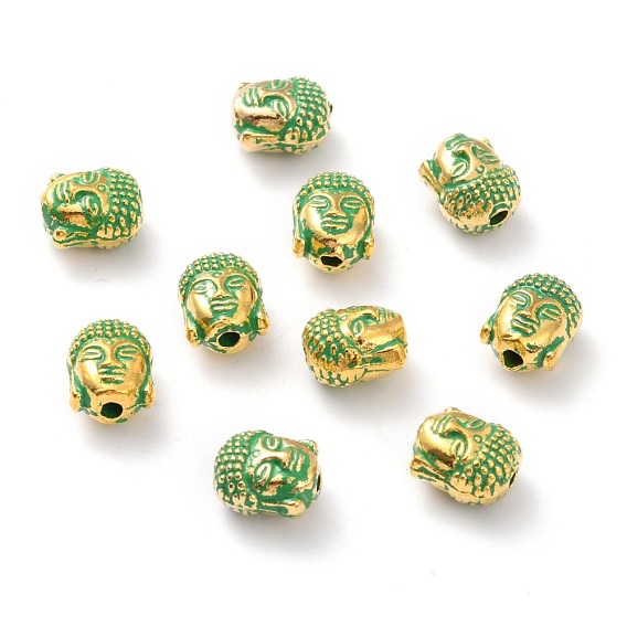 Alloy Beads, Buddha's Head