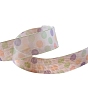 9M Polka Dot Print Polyester Organza Ribbons, Garment Accessories, Gift Packaging