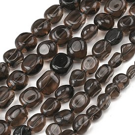 Натуральные ледяные обсидиановые бусинки, самородки, упавший камень