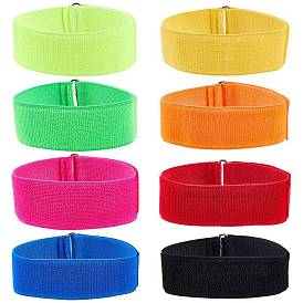 8шт. 8 цветов эластичные ленты, ремни для ног для гоночных игр