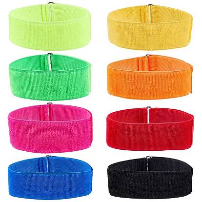 8шт. 8 цветов эластичные ленты, ремни для ног для гоночных игр