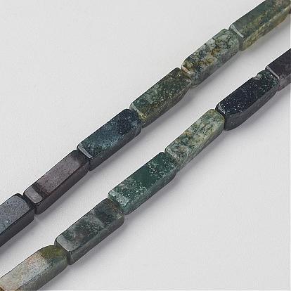 Природного индийского агата бисер нитей, кубоид