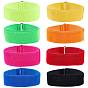 8шт. 8 цветов эластичные ленты, ремни для ног для гоночных игр