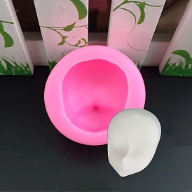 3D Baby Face Food Grade Silicone Mold, for Sugarcraft, Fondant, Polymer Clay, Soap Making, Epoxy Resin, Doll Making