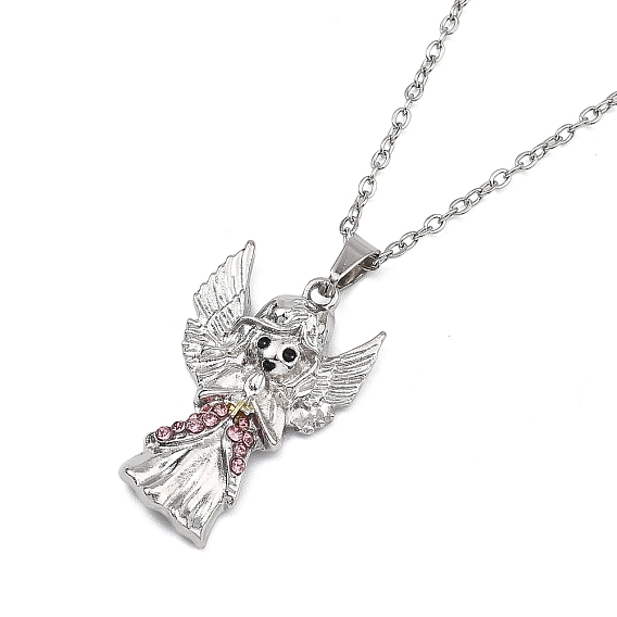 Ожерелья из сплава с подвеской в виде ангела-хранителя для женщин