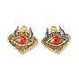 304 нержавеющей стальной эмали подвески, оберег от сглаза в виде черепа, ионное покрытие (ip)