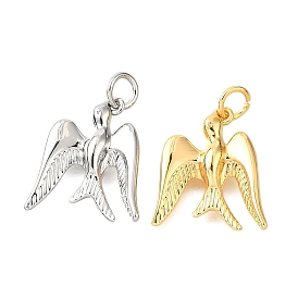 Латунные подвески, с целью перехода в кольце, без кадмия, без никеля и без свинца, птица