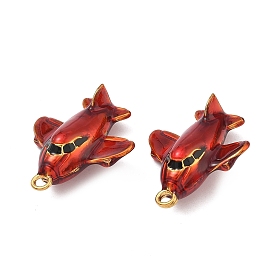 304 нержавеющей стальной эмали подвески, прелести самолета, ионное покрытие (ip), реальный 18 k позолоченный