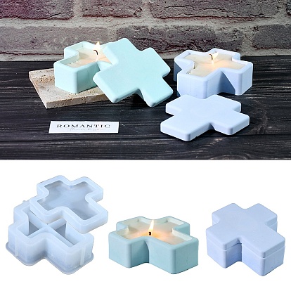 Крест силиконовые формы, формы для свечей, формы для литья гипсовой смолы