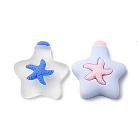 Кабошоны из смолы, морская звезда