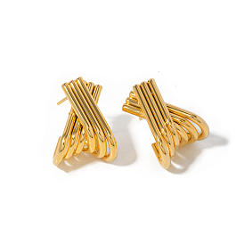 304 Stainless Steel Stud Earrings for Women