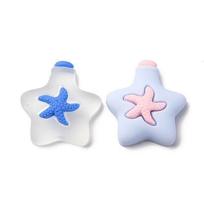 Кабошоны из смолы, морская звезда