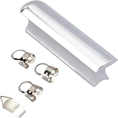 Гитарный тонбар из нержавеющей стали, с медиатором и большим пальцем, для гитарных инструментов аксессуары