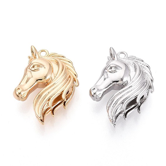 Латунные подвески, лошади прелести