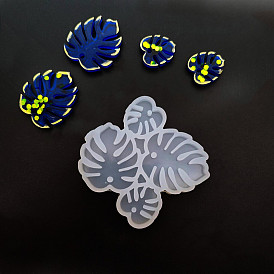 DIY Pendant Silicone Molds, Resin Casting Molds, Leaf