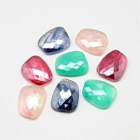 Имитации акриловых шариков желе, жемчужные, граненые, трапециевидные