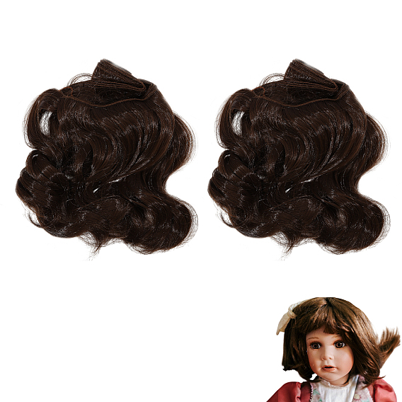 Кукольный парик из полипропиленовых волос, для девочек своими руками bjd makings аксессуары