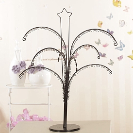 Tree Iron Earrings Storage Rack, Necklaces Display Holder, Jewelry Storage Stands