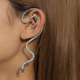 Alloy Snake Cuff Earrings for Girl Women Gift