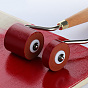 Rubber Roller Brush, with Wood Handle, DIY Diamond Painting Tool
