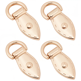 4шт. застежки для подвески сумки из сплава, аксессуары для замены сумок