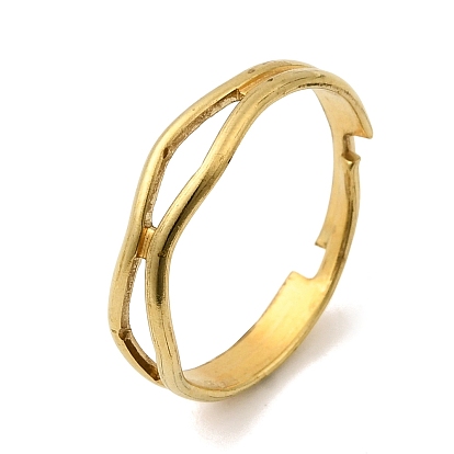 Регулируемые латунные пальцевые кольца