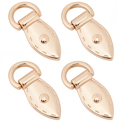 4шт. застежки для подвески сумки из сплава, аксессуары для замены сумок