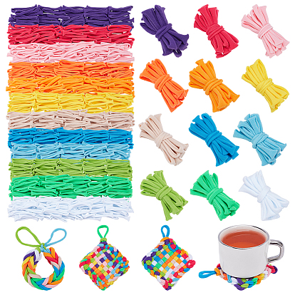 Эластичная полиэстеровая веревка для вязания, игрушка для детей