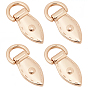 4шт. застежки для подвески сумки из сплава, аксессуары для замены сумок