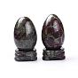 Natural Dragon Bloodstone Home Decorations, Egg Stone