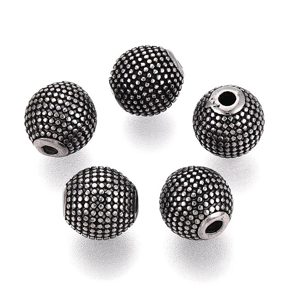 304 из нержавеющей стали бусы, круглые