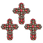 3шт. войлочные стеклянные стразы, украшения, для одежды своими руками, пакет, брюки, украшение обуви, крестик
