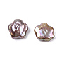Perlas keshi naturales barrocas, perlas de agua dulce, sin agujero / sin perforar, flor