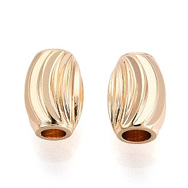 Spacer бисер латунные, без кадмия, без никеля и без свинца, баррель