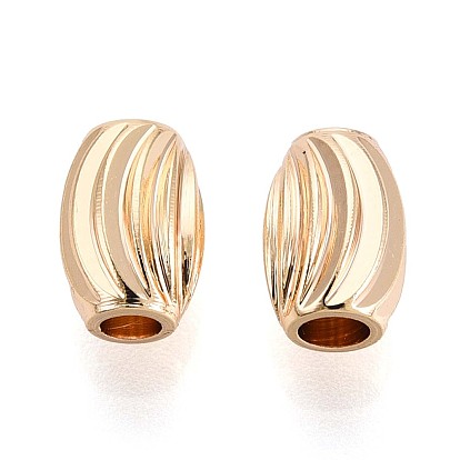 Spacer бисер латунные, без кадмия, без никеля и без свинца, баррель